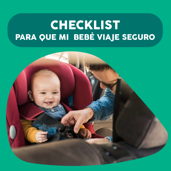Checklist para que mi bebé viaje seguro